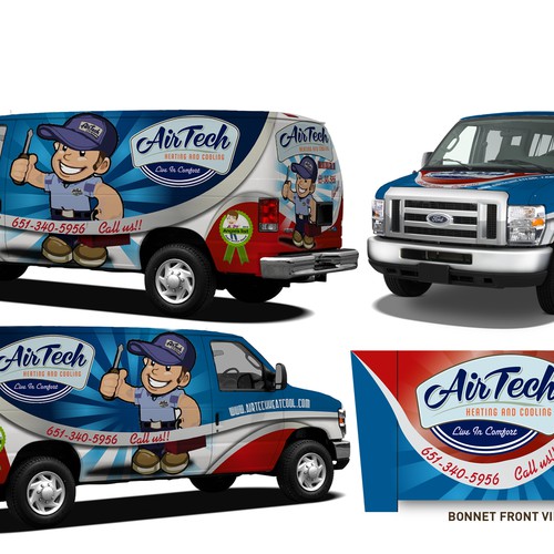 Create the next signage for Airtech heating and cooling Design by Cancelluca Design