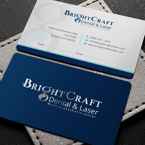 Modern Dental and Medical SPA business card Ontwerp door IK_Designs