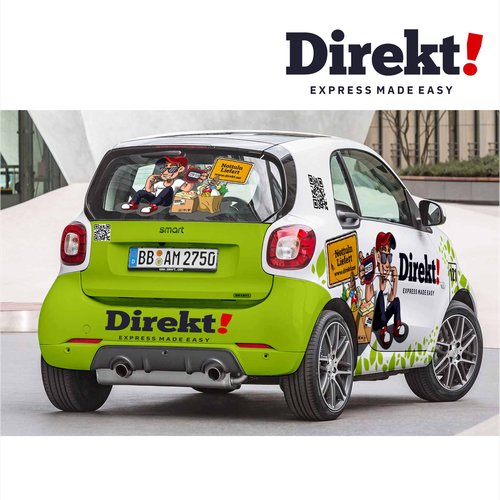 fleet marketing for delivery services Diseño de TANSA ART