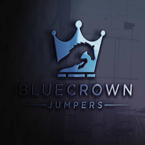 "sporty logo to attract show jumping clients" winning Logo design