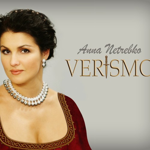 Illustrate a key visual to promote Anna Netrebko’s new album Design by vatorpel