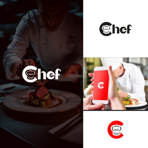 "CHEF": Food & Cooking Social Media Logo Design by RoRi_Design