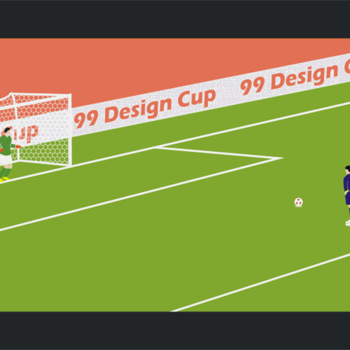 Community Contest | Create an animated GIF for The 99designs Cup! (multiple winners)-ontwerp door BEAUTIFUL GARDEN