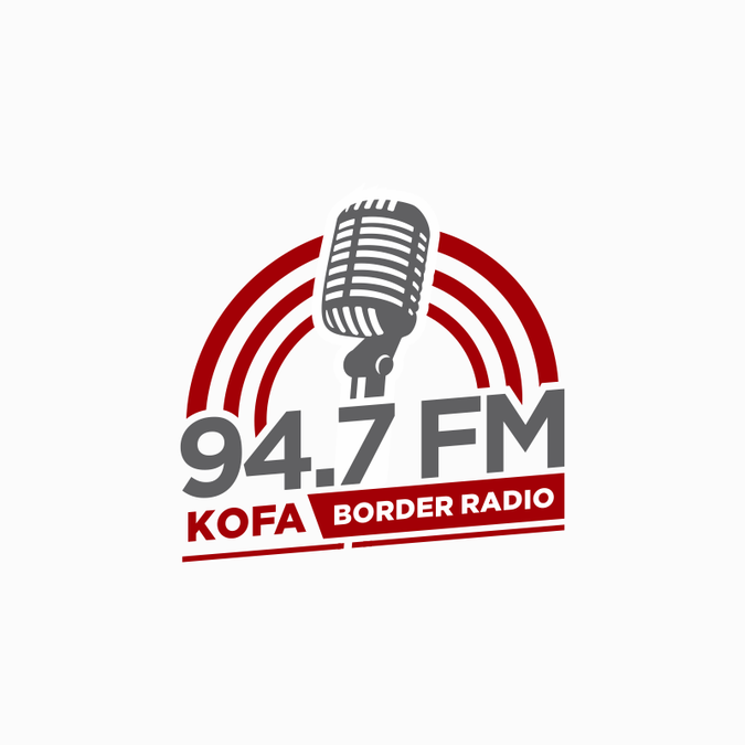 Logo for new radio station on US/Mexico border Logo & social media