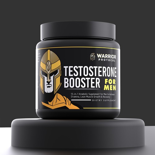 NEED a SUPERB design for men testosterone supplement Design by ICHD Designs