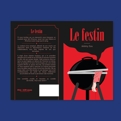 Book cover contest entry by The Nameless Studio