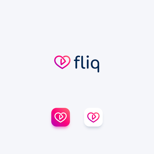 Dating App LOGO Design réalisé par Hsky