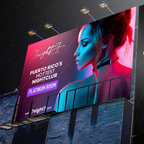 Design Billboard for a Nightclub and Gentlemen’s Club di Davi Giolo ★