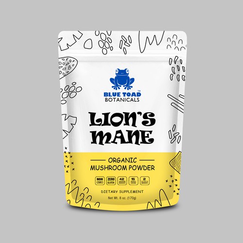 Blue Toad Botanicals™ Needs A Fun & Creative Package Design! Design by RMC@D+