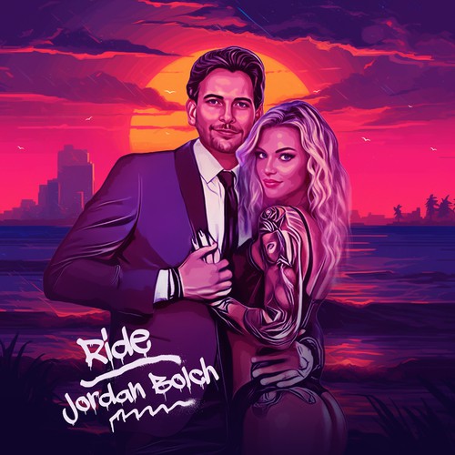 Ride Album Cover Artwork Design by DhiyaGraphic