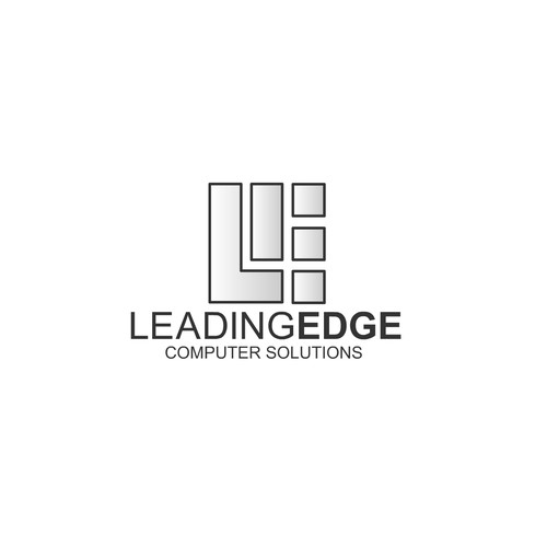 logo for Leading Edge Computer Solutions Diseño de BAHTKA