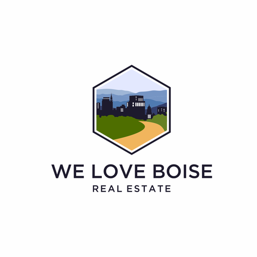 Logo creation capturing quality of life and moving to Boise, ID w/outdoors and downtown components Design by Ghouvan