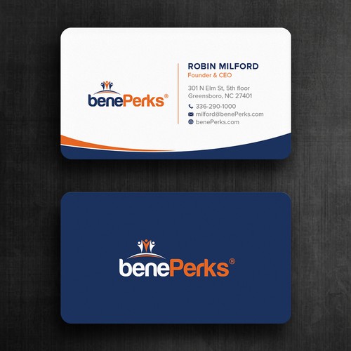 Biz Cards for fast growing company Réalisé par Felix SH