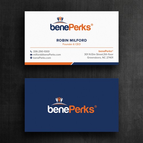 Biz Cards for fast growing company Réalisé par Felix SH