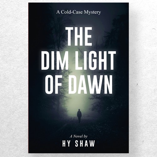 Enticing book cover for a cold-case mystery! Design by ryanurz