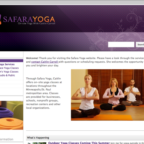 Safara Yoga seeks inspirational logo! Ontwerp door ML  STUDIO