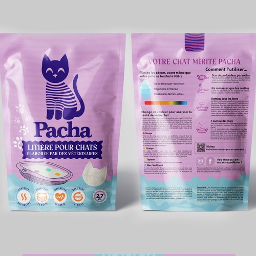 Cat Litter startup Minimalistic packaging - Contest Design von agooshe