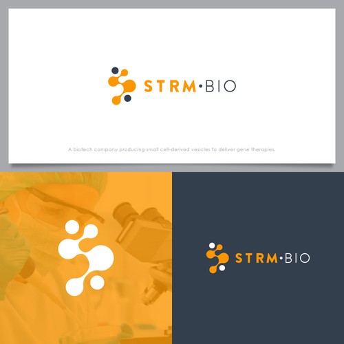 Innovative new biotech company logo competition Design by TimRivas28