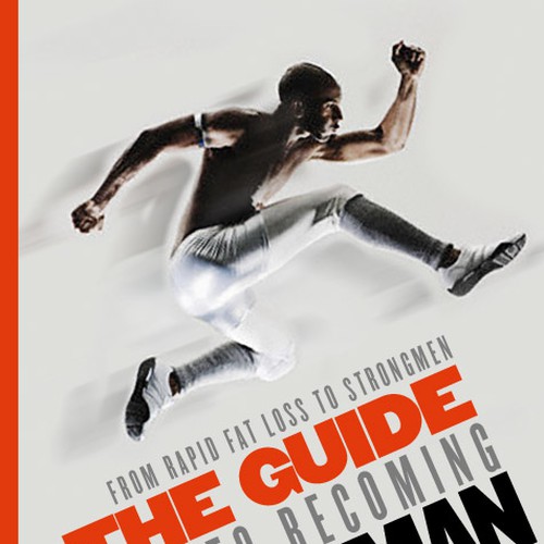 "Becoming Superhuman" Book Cover Design by leesteffen