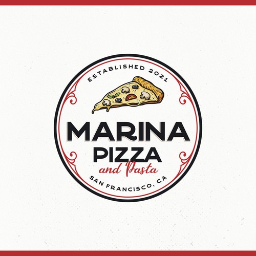 Designs | Marina Pizza and Pasta Logo Contest | Logo design contest