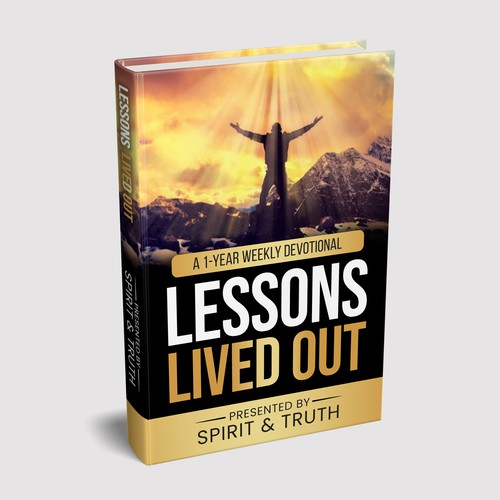 We need a captivating cover for our 1-year Devotional! Design by Zahari Studio