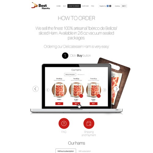Web page design contest entry by Skalak