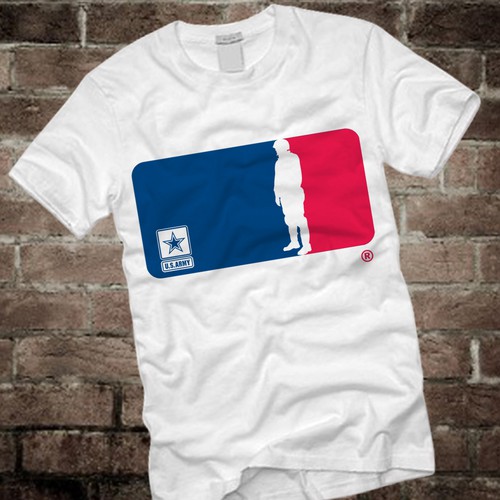 Help Major League Armed Forces with a new t-shirt design Ontwerp door PrimeART