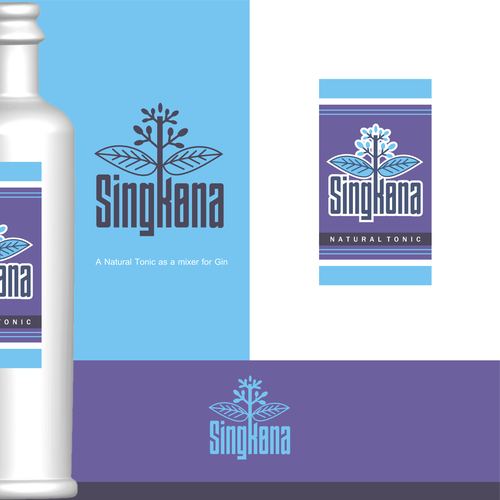 Designs Tonic Bottle Label Logo design contest