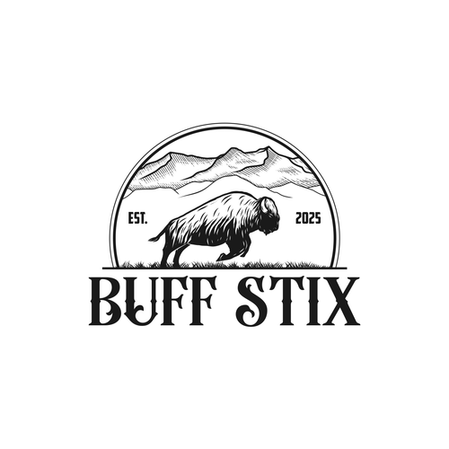 Buff Stix...Lean, Delicious, Buffalo Strong. Design by samsoel
