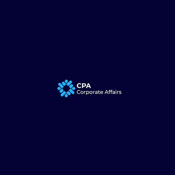 Logo design prepared for CPA Corporate Affairs Firm