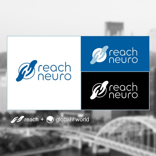 Logo for neurotechnology company Design by TomTruck Design