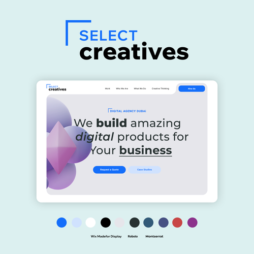 Take our software development website to the next level Design by Nash Radak