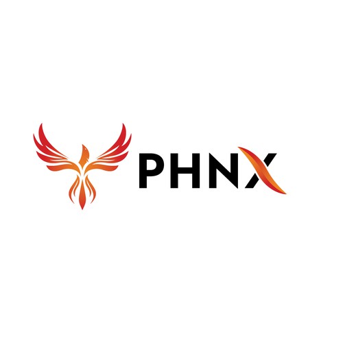 Design a geometric logo of a phoenix for a tech accessories retailer Design by Transformed Design Inc.
