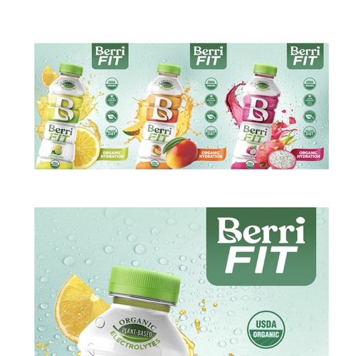 Branded Beverage Cooler Design by sougatacreative