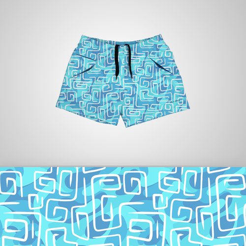 Men's Athletic Shorts Designs/Patterns Design by Kiap