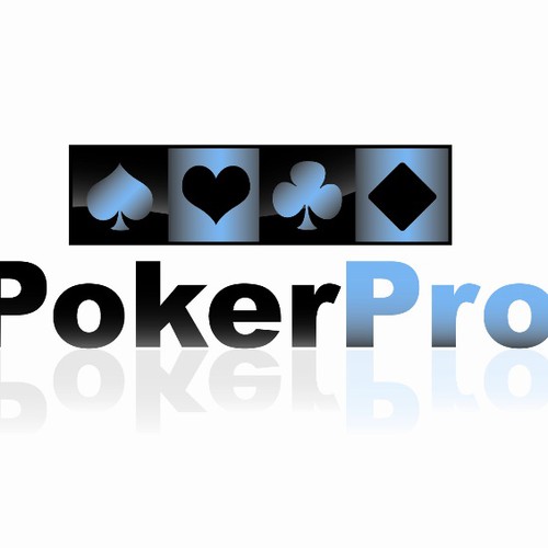 Poker Pro logo design Diseño de Quetzal Designs