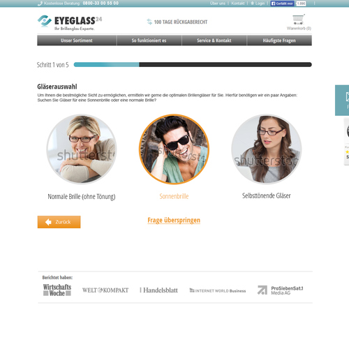 Proposta di design per un contest della categoria Design di landing page realizzata da create4life