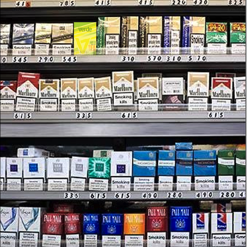 Verde Green Tea Cigarette Box Design Product packaging contest