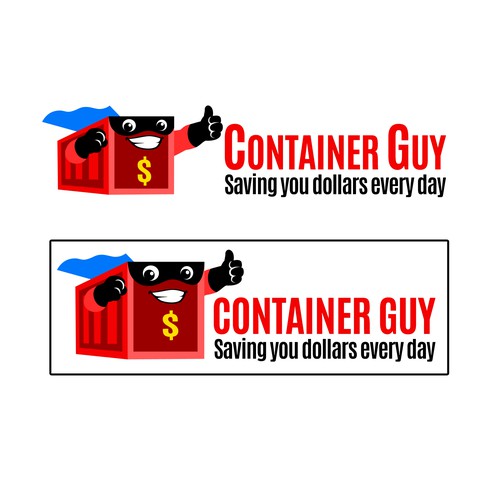 Container Guy - logo for new Australian ecommerce brand Design by x3mboyz