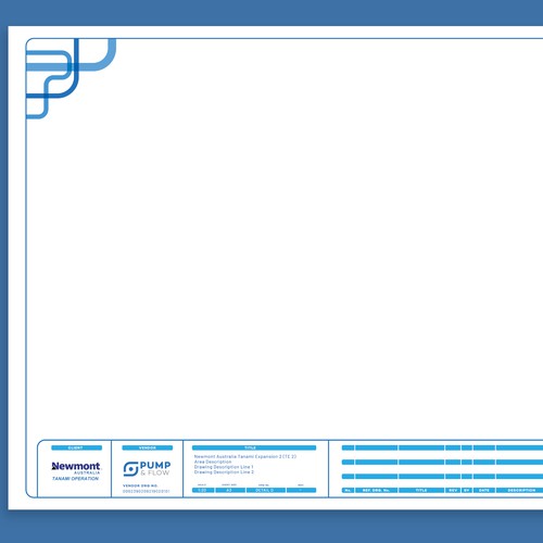 Design Title block for technical drawings por winmal