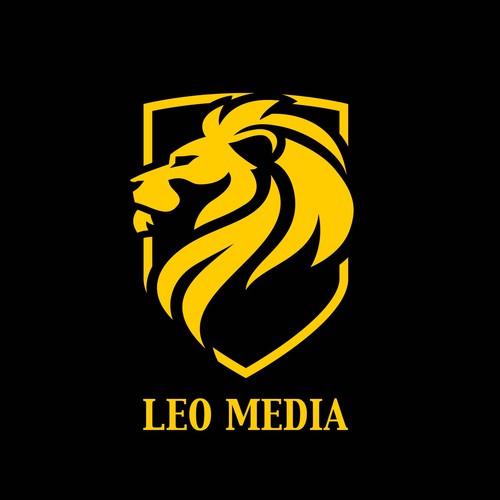 Logo for "LEO MEDIA", a media designer company, working mostly, but not only, as (live) cameraman Design by 262_kento