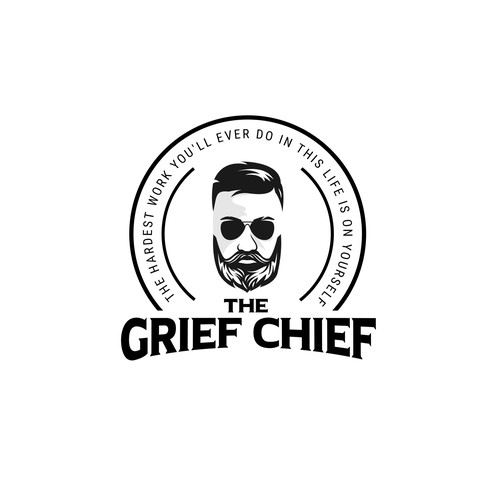 The Grief Chief. Help me make a design that will attract people/families that need help. Design by mikule