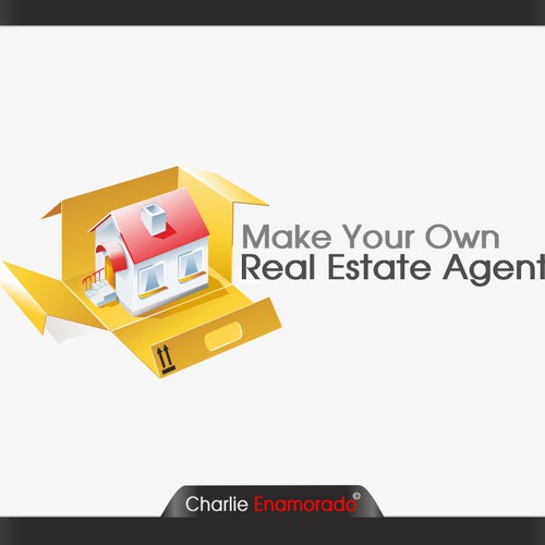logo for Make Your Own Real Estate Agent Design por Charlie Enamorado
