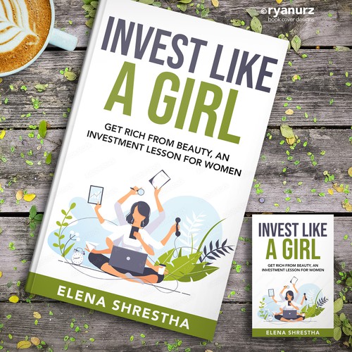 Book Cover for Teaching Girls to Invest Design by ryanurz