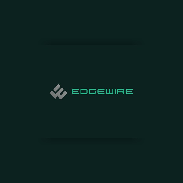 visionary logo concept for Edgewire .