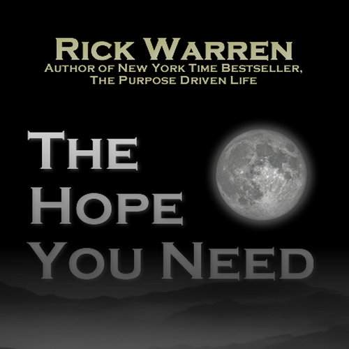 Design Rick Warren's New Book Cover Design réalisé par Sketchio