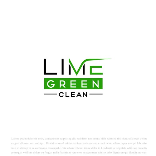 Lime Green Clean Logo and Branding Design por CreativartD