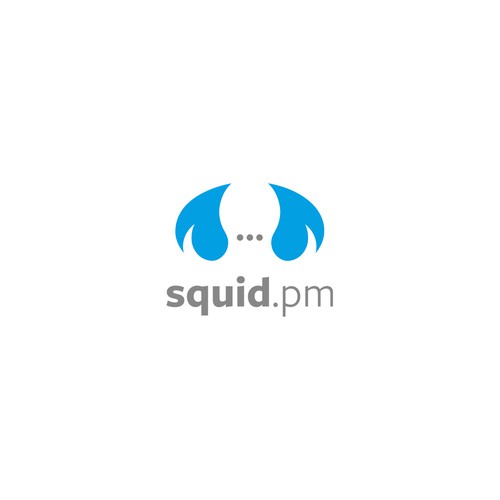 Design a squid logo for a messaging app/website/social network Design by fatboyjim