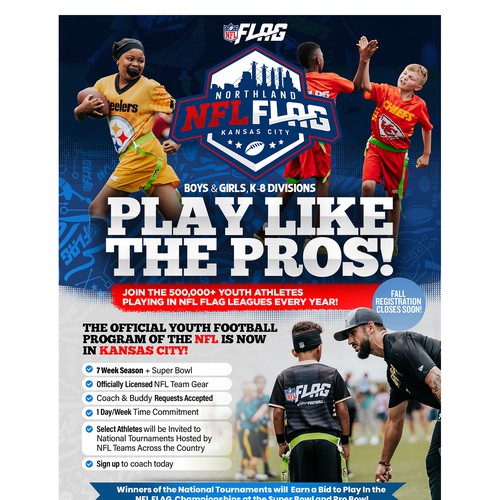 Play Like the Pros  NFL FLAG Football 