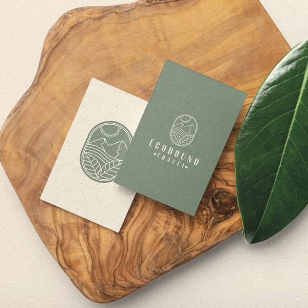 Logo/Emblem for EcoBound Travel